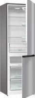 Gorenje RK6192PS4 Kühl-Gefrierkombinationen - Edelstahl-Optik - 314 Liter Gesamtvolumen - SloIn-System - FrostLess - LED-Innenbeleuchtung - CrispZone