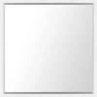 BELIANI Lustro ścienne wiszące białe 50 x 50 cm dekoracyjne