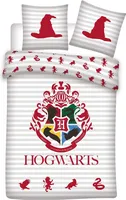 Harry Potter Wende Bettwäsche Hogwarts Wappen 2tlg 135 x 200 cm 80 x 80 cm