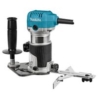 Makita Fräsmaschine 710 W Blau und Schwarz