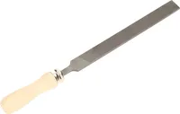 KOTARBAU® Werkstattfeile Flach Länge: 150 mm Hieb 2 (Mittel) Handfeile Flachfeile Metallfeile für Metallverarbeitung