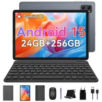 TABWEE T20 Android 15 Tablet 10 Zoll, 24GB ((8+16 Berweiterbar) RAM+256GB ROM(2TB TF),  FHD Display,Octa Core T606,Widevine L1,5G WiFi
