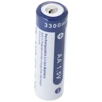 AA 1,5V 3300mWh zvyčajne 2000mAh lítium-iónová batéria dobíjateľná 1,5V len so špeciálnou nabíjačkou
