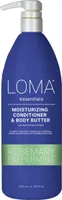 LOMA Essentials Feuchtigkeitsspendende Spülung Und Körperbutter 1000mL | Pflegt, Feuchtigkeitsspendend | 100% Parabenfrei |  Männer und Frauen | Für Haartyp: Alle