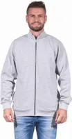 Herren Jacke für Hausanzug, Sportanzug oder Jogginanzug Oberteil;grau,L