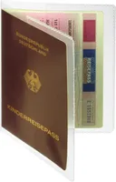 DURABLE Reisepasshülle 195x133mm transparent 10 Stück