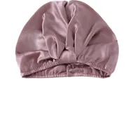 INF 100% Maulbeerseide Schlafhaube für Damen Rosa