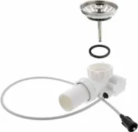 BLANCO Nachrüstset G 1,5" mit standard Bowdenzug ohne Bedienknopf / Ventil