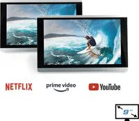AMPIRE AMX090-4K | RSE-Set mit zwei 9'' Monitoren und einer Android Box (WLAN)