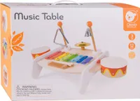CLASSIC WORLD Set Musikinstrumente für Kinder Xylophon Tarka Cymbals Drums Cymbal Sticks Triangle Bells 9 el.