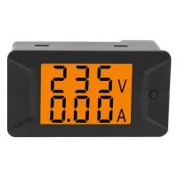 Měřič napětí Ampér, panelový měřič napětí, ampérmetr Voltmetr, měřič napětí s dvojitým displejem, měřič střídavého napětí Ampér, digitální měřiče napětí Ampér