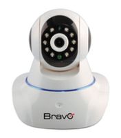 Bravo Marshal, IP-Sicherheitskamera, Indoor, Verkabelt & Kabellos, ISO, FCC, CE, Weiß, Kuppel