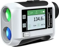 600M Golf-Entfernungsmesser-Entfernungsmesser mit LCD-Touchscreen, 6,5-facher Vergroesserung, wiederaufladbarer USB-Entfernungsmesser mit Lautsprecher-Neigungsfunktion, Fahnenmastverriegelung
