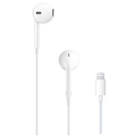 Słuchawki douszne Apple EarPods ze złączem Lightning, białe, nowe