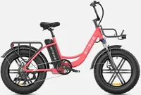 Elektrokolo ENGWE L20 | 250W | Baterie 624WH | Dojezd 60KM | Růžová Barva