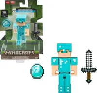 Minecraft Figurka Alex v diamantovém brnění