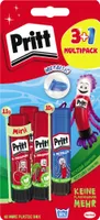 Pritt Klebestift BTS 2022 Multipack 3x 11 g + 1x 10 g zufällige Farbe (1 Set)