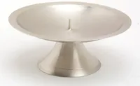Kerzenhalter, Scheibenleuchter D 13 cm matt