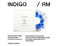 RM (BTS): Indigo (Splatter Vinyl)