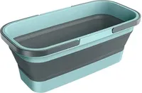 Tragbarer, zusammenklappbarer Wischeimer, Blau