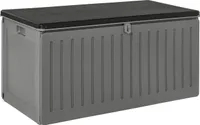 Gartenbox Kissenbox Auflagenbox - Cygnus 270 Liter, dunkelgrau