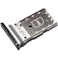 Simkartenhalter passend für Samsung Galaxy S22 Ultra 5G (SM-S908B, SM-S908B/DS, Dual-SIM) Serviceware, Schwarz
