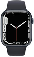 Apple Watch Series 7 45mm (A2478) Midnight Alu Sportarmband Black Cell Wie Neu