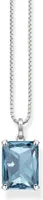 THOMAS SABO Kette "Grosser Stein blau" KE1957-009-1-L50V