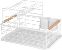 2-Stufiger Geschirrtrockner, Abtropfgestell, Geschirrabtropfgestell 41X30X27.5Cm Brunbeste Bb-3387