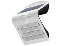 LED Solar-Wandleuchte mit Bewegungsmelder, 1,5 W, Weiß