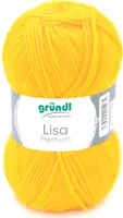 50 Gramm Gründl Lisa Premium Uni 10 Maisgelb