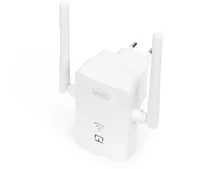 Bezprzewodowy repeater / punkt dostępowy DIGITUS 300 Mb/s, 2,4 GHz + USB-Ladeanschluss
