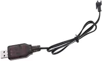 USB-Ladekabel SM-2P | 250 mAh Output für RC Auto, RC Hubschrauber | Kompatibel mit 3,7 V Lipo Akku | Kunststoff