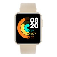 Xiaomi Mi Watch lite ivory Smartwatch GPS Wasserdicht bis 50 m bis 9 Tage Akku