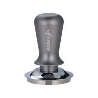 Kaffeepulverhammer langlebig, leicht zu reinigen, zarte Textur, Edelstahl, verstellbarer Kaffeestampfer für zu Hause-58mm