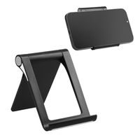 kwmobile Tablet Ständer - Standfunktion für Tablets und eReader - Universal Stand für Tablet - Holder für 7 - 10" Tablets / eReaders - Schwarz