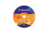 VERBATIM 43729 Matt Silber DVD-R 16X 4.7GB Rohling