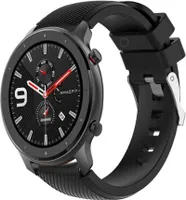 Strap-it Xiaomi Amazfit GTR Armband Silikon (Schwarz)
