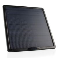 SECACAM Solarpanel Premium - 12V Solarcharger Akku IP66 Solarmodul Solarzelle