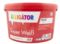 Alligator Super Weiß Dispersionsfarbe Weiß 2,5 L