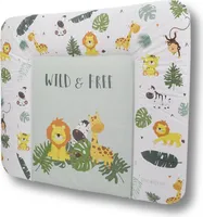 pic Bear weiche Wickelauflage HONEY 85 x 72 cm hochwertige Wickelmatte 100 Motiv: Wild & Free