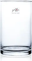 Sandra Rich Vase Glasvase Tischvase klassische Zylinderform 9x 15H