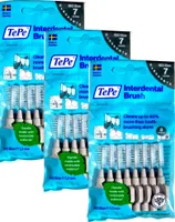 3x8 TePe Original Interdentalbürsten - 1,3 mm  grau