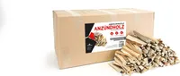RHINOROCK Anzündholz 25 kg im Karton – Ideal für Kamin, Ofen & Grill – Trocken, schnell zündend, nachhaltig