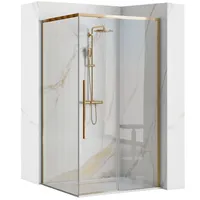 Rea Duschkabine Solar 90X90 Gold