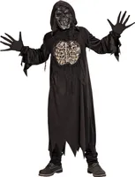 Dämon-Robe mit Maske, Größe:S