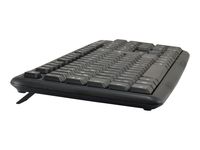 Equip Kabelgebundene Kombi Keyboard+Mouse, schwarz, portugie