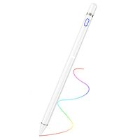 Universal Capacitive Stylus Touchscreen-Stift Smart Pen für iOS / Android-System Apple iPad Telefon Smart Pen Stylus Pencil Touch Pen (Farbe: Weiß)