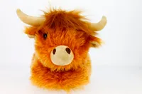 Witzige Hausschuhe Stier Büffel Gr. 45/46