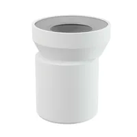 AlcaPlast A92 exzentrischer Universal WC Anschlußstutzen | Rohr-Stutzen DN100 (ø110mm) : Stutzen exzentrisch 15 mm Ausführung: Stutzen exzentrisch 15 mm